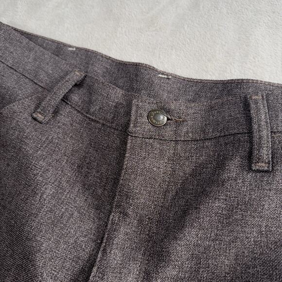 Wrangler Men’s Heather Brown Pants Size 38x30 - Picture 1 of 11